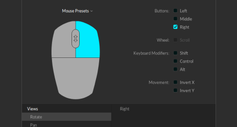 Mouse Presets. 